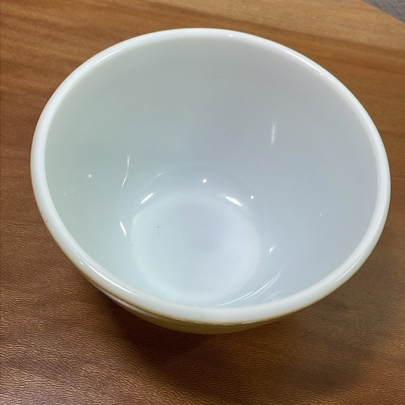 Vtg Pyrex Forest Fancies Mushrooms 401 Bowl Container Brown Tan White 750ml - Picture 6 of 12